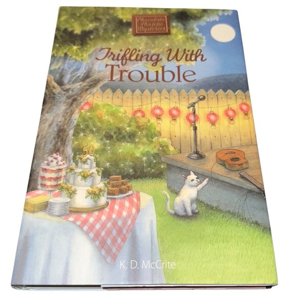 Chocolate Shoppe Mysteries Trifling With Trouble - Hardcover - Picture 2 of 8